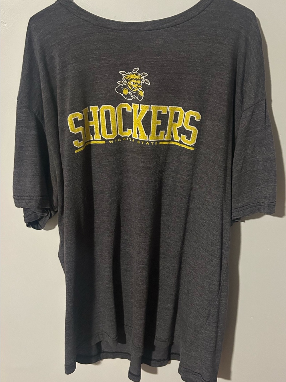 Wichita State Shockers Gray Graphic Tee